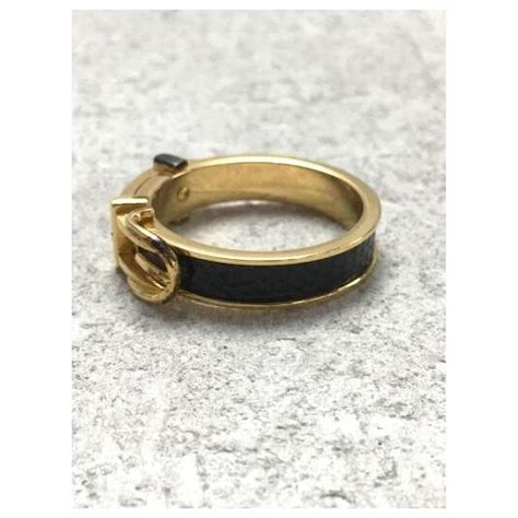 anillos hermes|Anillos Hermès de Chapado en oro para Mujer .